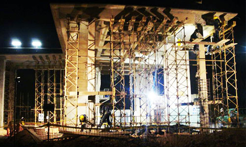 Fotos proceso construcción planta de Cal en Juliaca